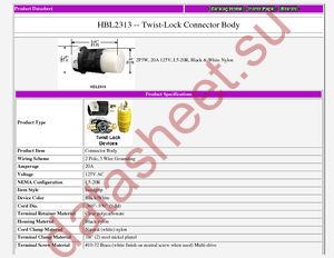 HBL2313 datasheet  